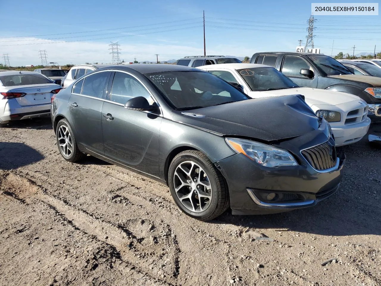 2017 Buick Regal Sport Touring VIN: 2G4GL5EX8H9150184 Lot: 79054804