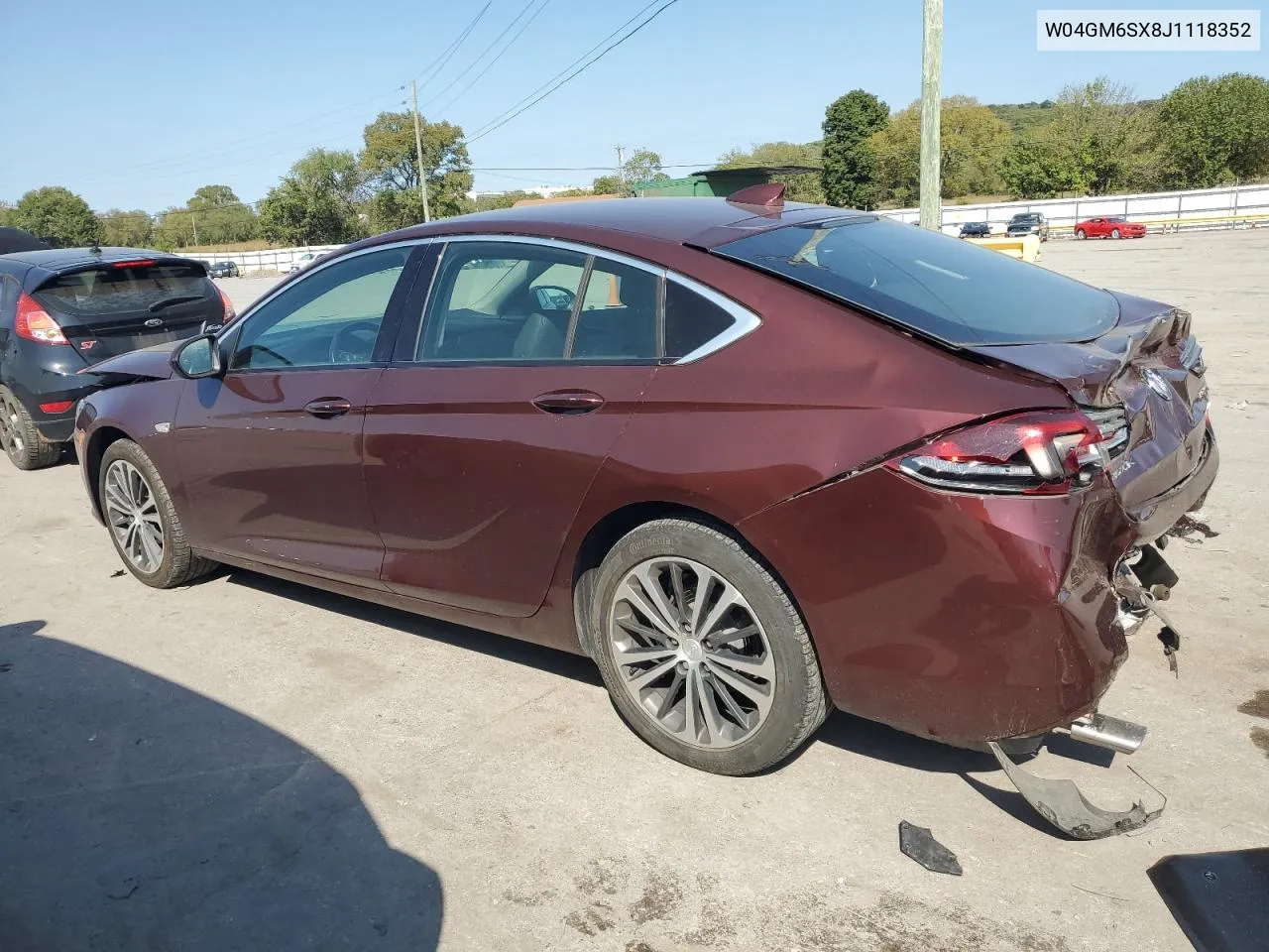 2018 Buick Regal Preferred Ii VIN: W04GM6SX8J1118352 Lot: 70952314