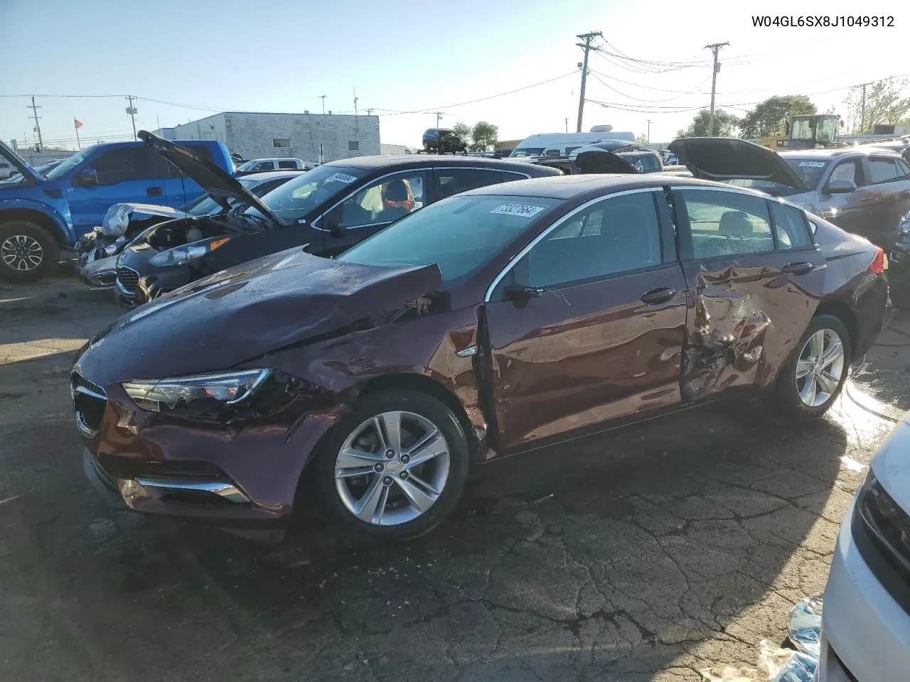 W04GL6SX8J1049312 2018 Buick Regal Preferred