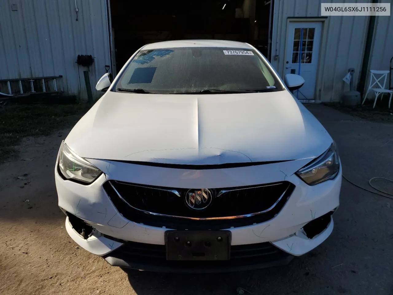 W04GL6SX6J1111256 2018 Buick Regal Preferred