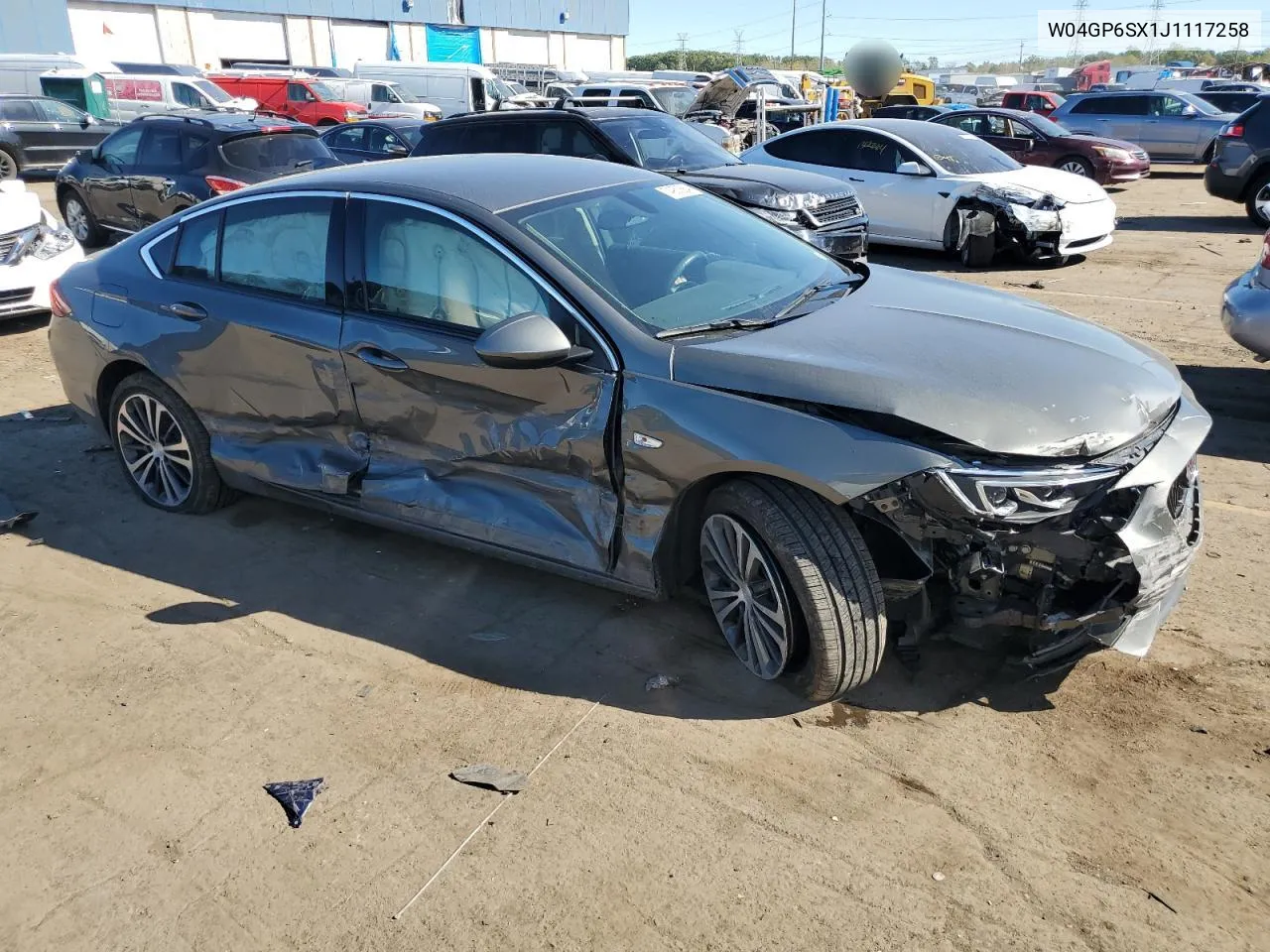 W04GP6SX1J1117258 2018 Buick Regal Essence