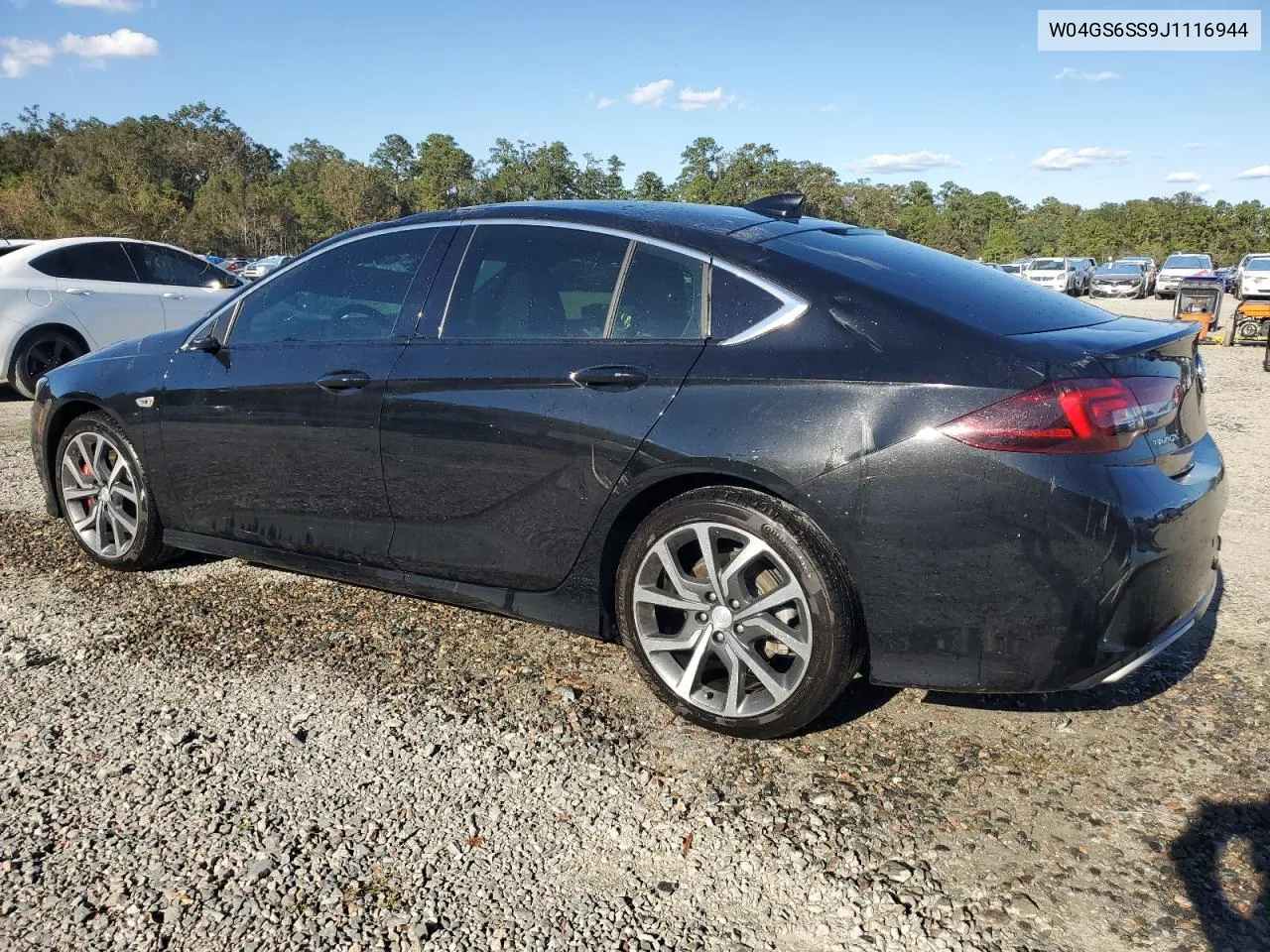 2018 Buick Regal Gs VIN: W04GS6SS9J1116944 Lot: 75874344