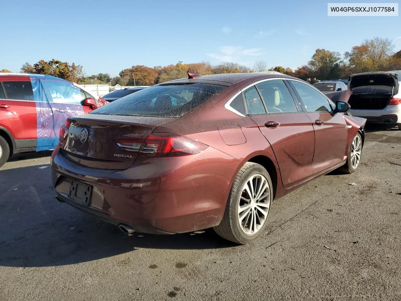 2018 Buick Regal Essence VIN: W04GP6SXXJ1077584 Lot: 77544934