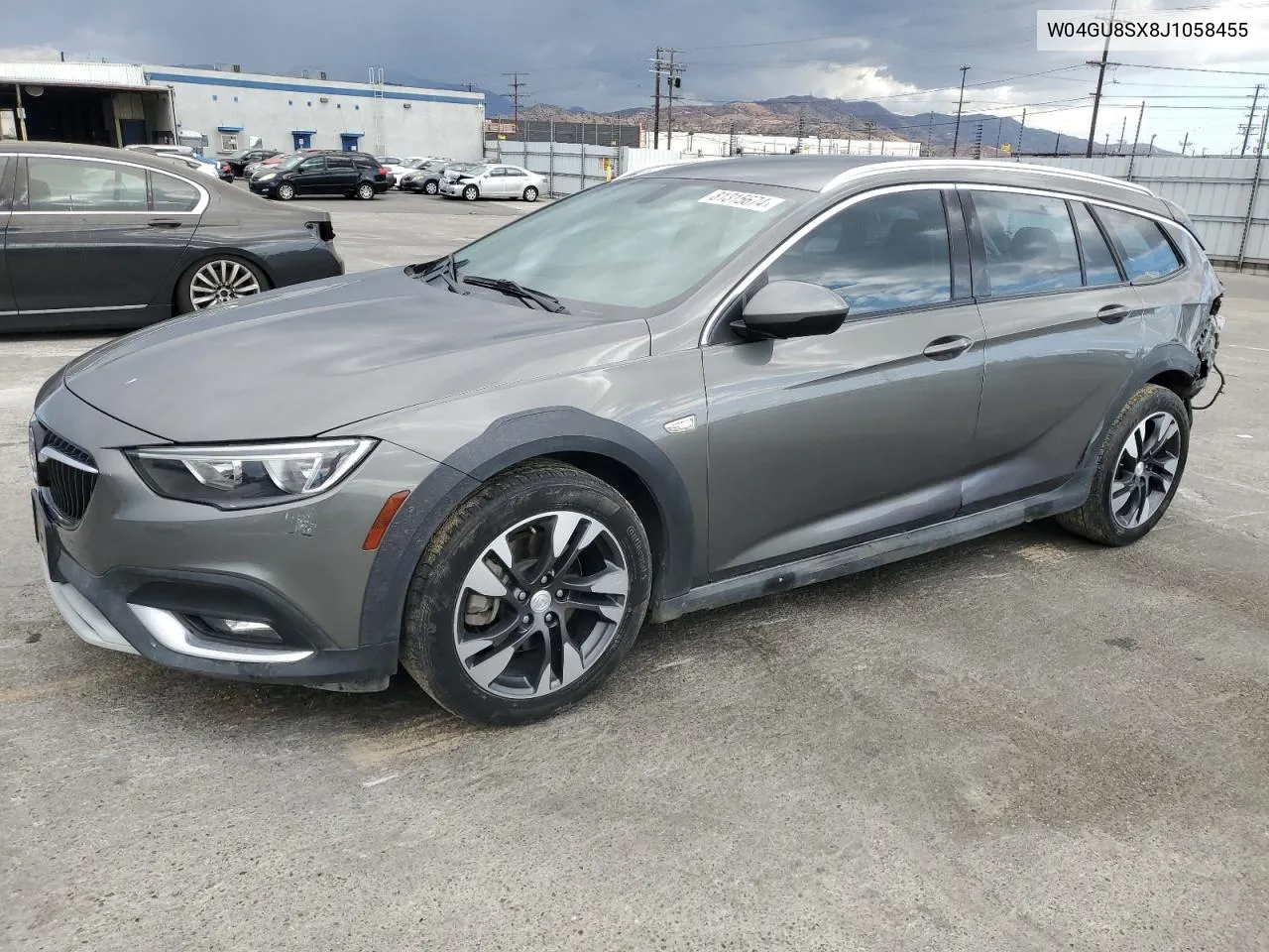 2018 Buick Regal Tourx Preferred VIN: W04GU8SX8J1058455 Lot: 81315674