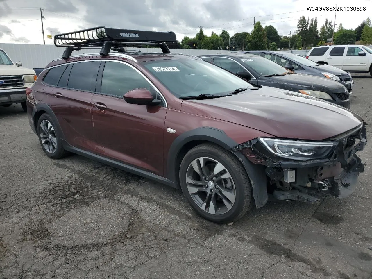 2019 Buick Regal Tourx Essence VIN: W04GV8SX2K1030598 Lot: 70877714