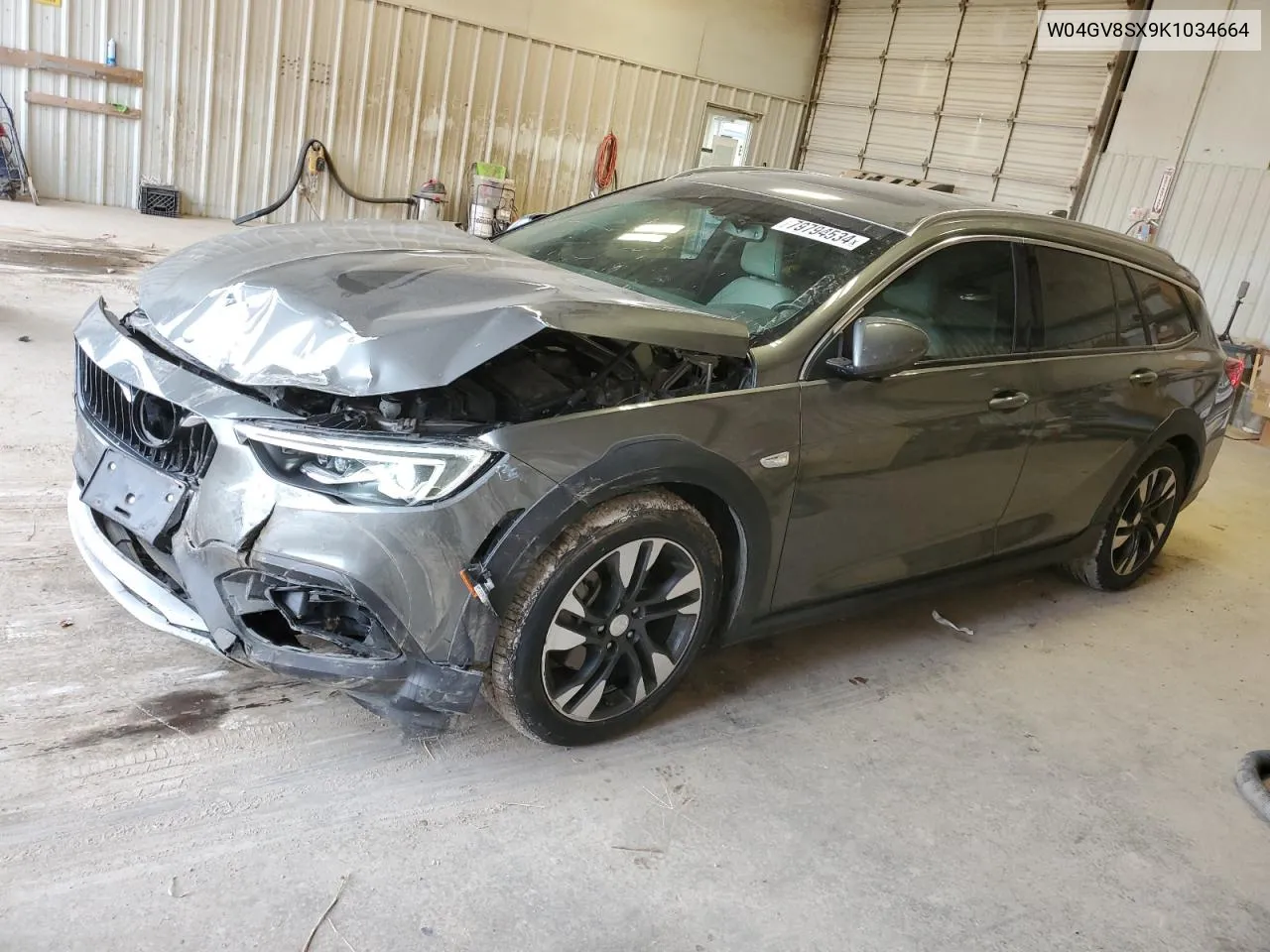 2019 Buick Regal Tourx Essence VIN: W04GV8SX9K1034664 Lot: 79794534