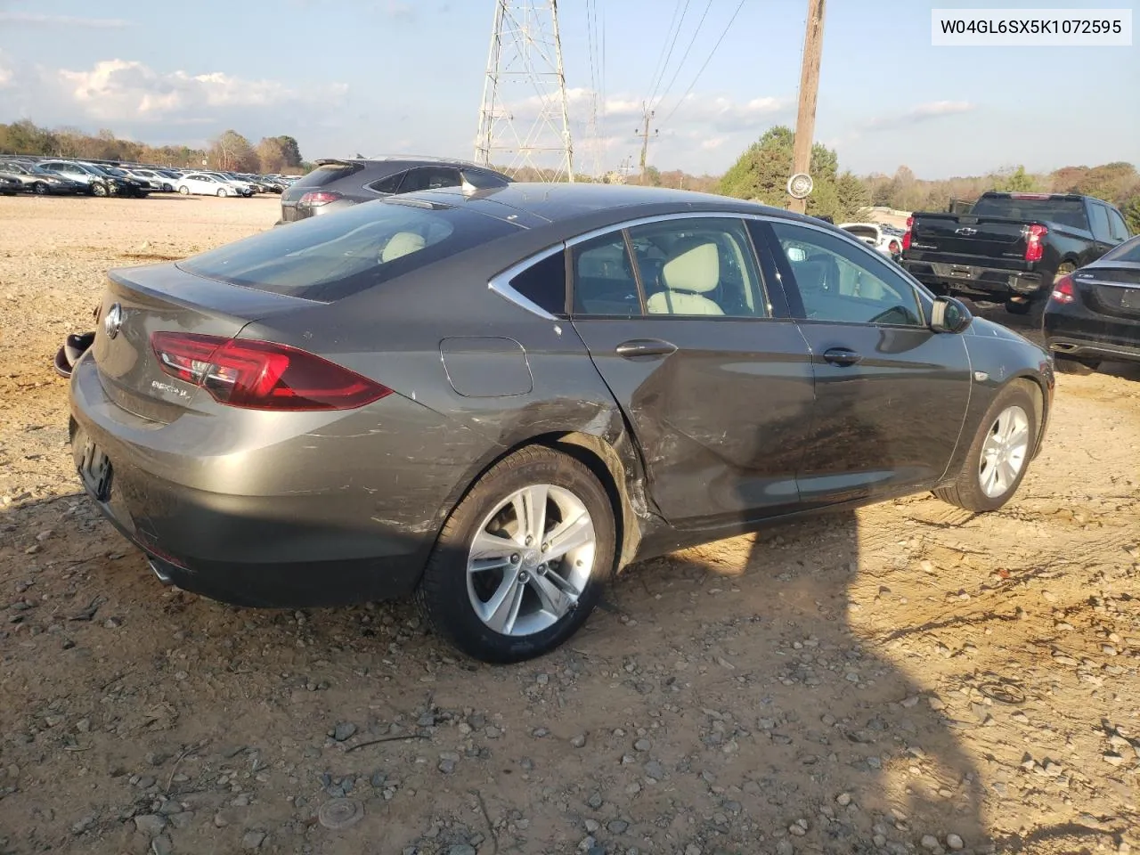 2019 Buick Regal Preferred VIN: W04GL6SX5K1072595 Lot: 79920994