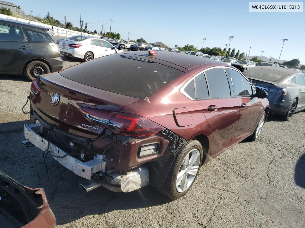 2020 Buick Regal Preferred VIN: W04GL6SX1L1015313 Lot: 61755384