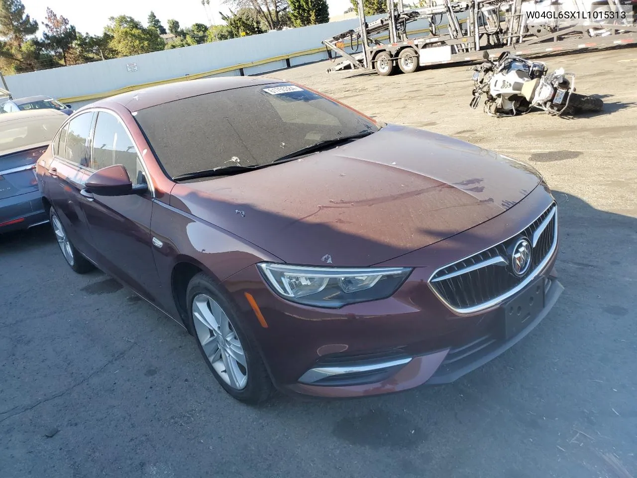 2020 Buick Regal Preferred VIN: W04GL6SX1L1015313 Lot: 61755384