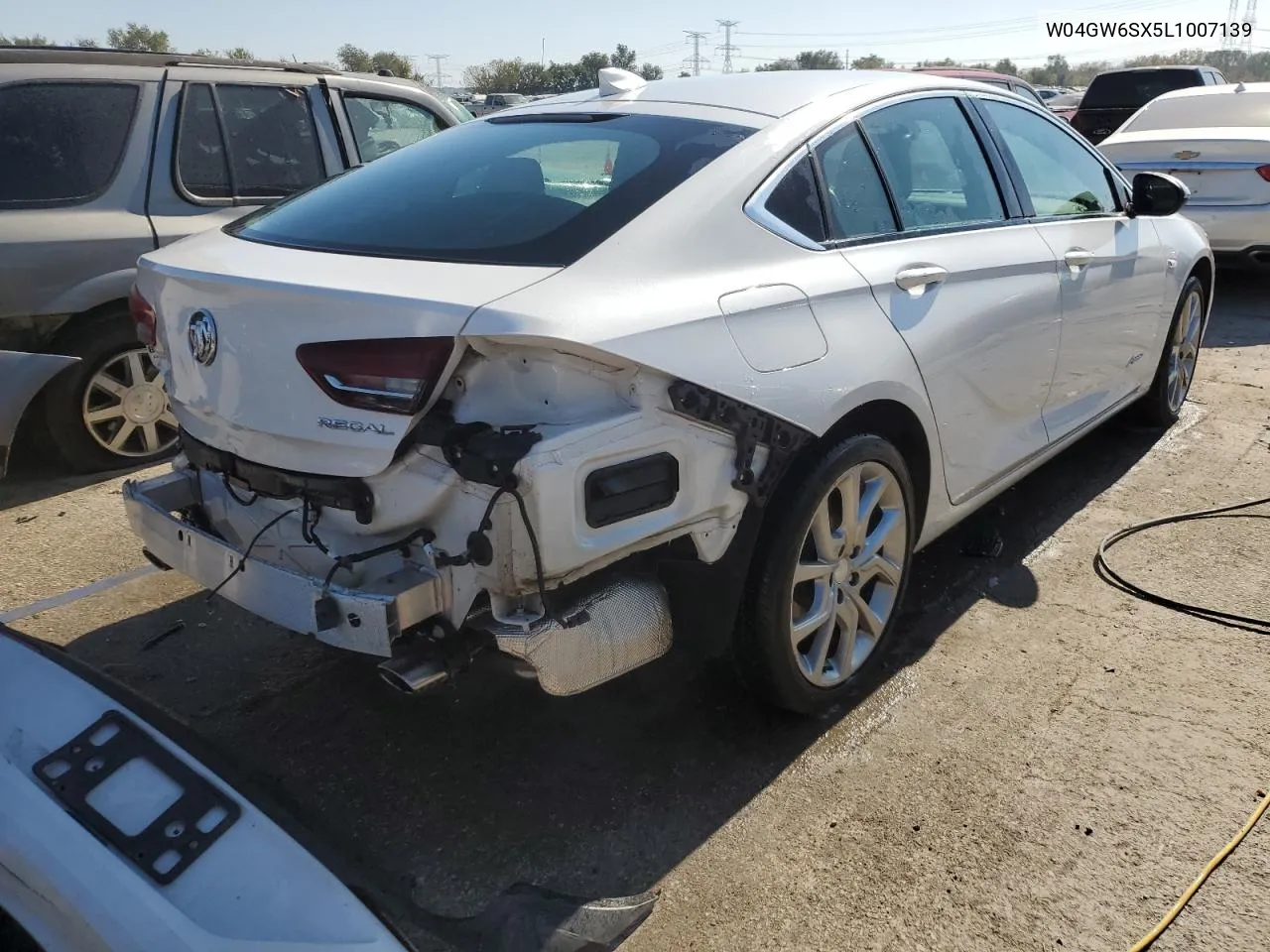 W04GW6SX5L1007139 2020 Buick Regal Avenir