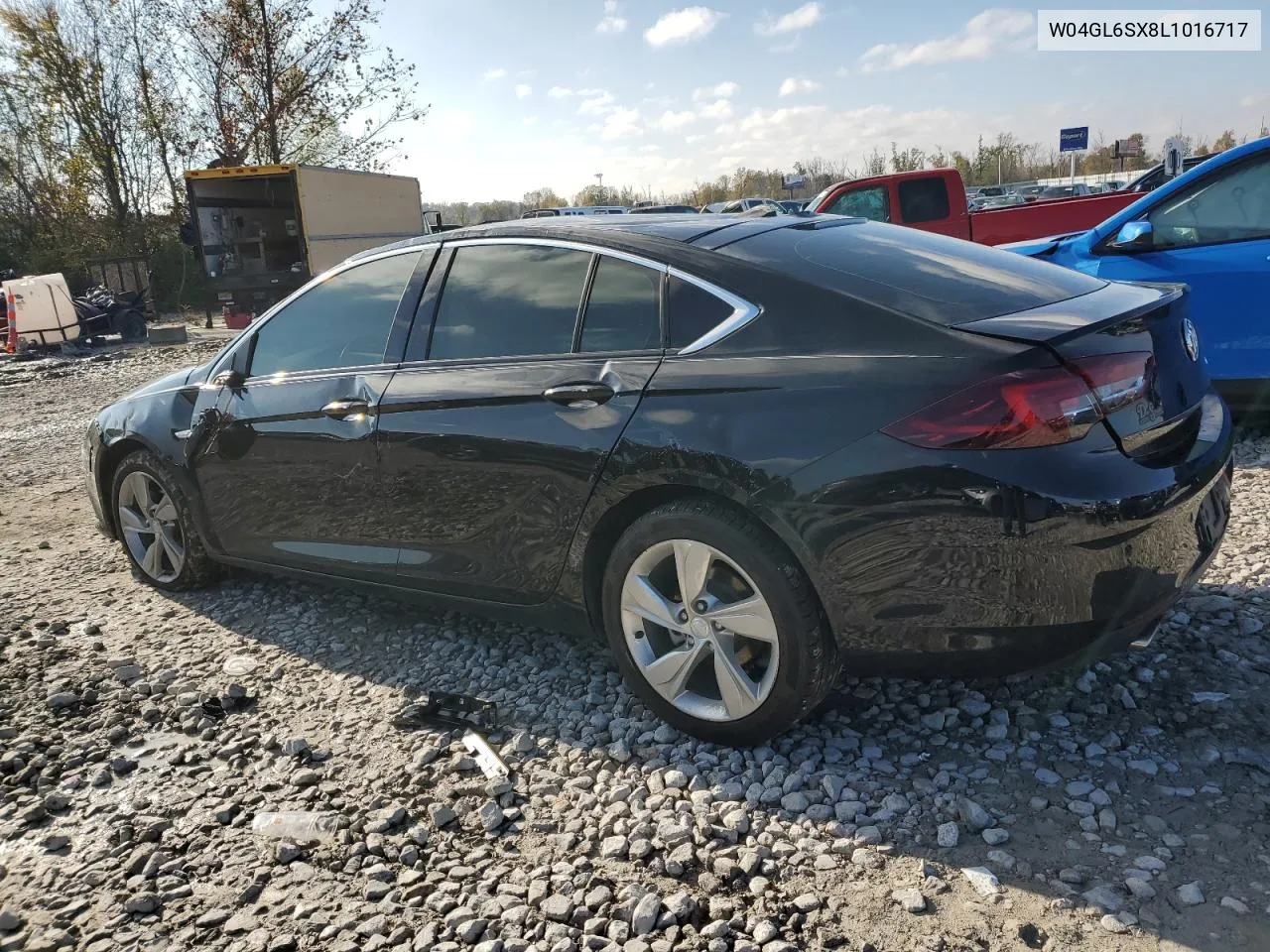 2020 Buick Regal Preferred VIN: W04GL6SX8L1016717 Lot: 79330214