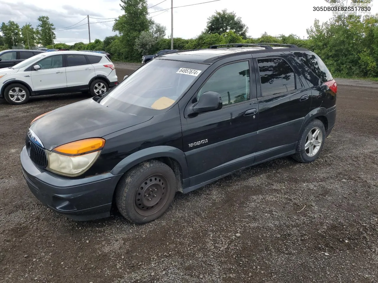 2002 Buick Rendezvous Cx VIN: 3G5DB03E82S517830 Lot: 64957674