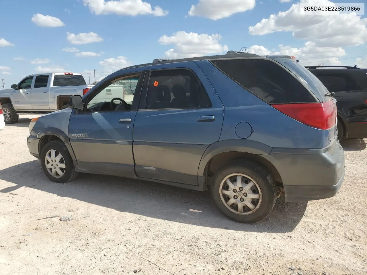 2002 Buick Rendezvous Cx VIN: 3G5DA03E22S519866 Lot: 69418264