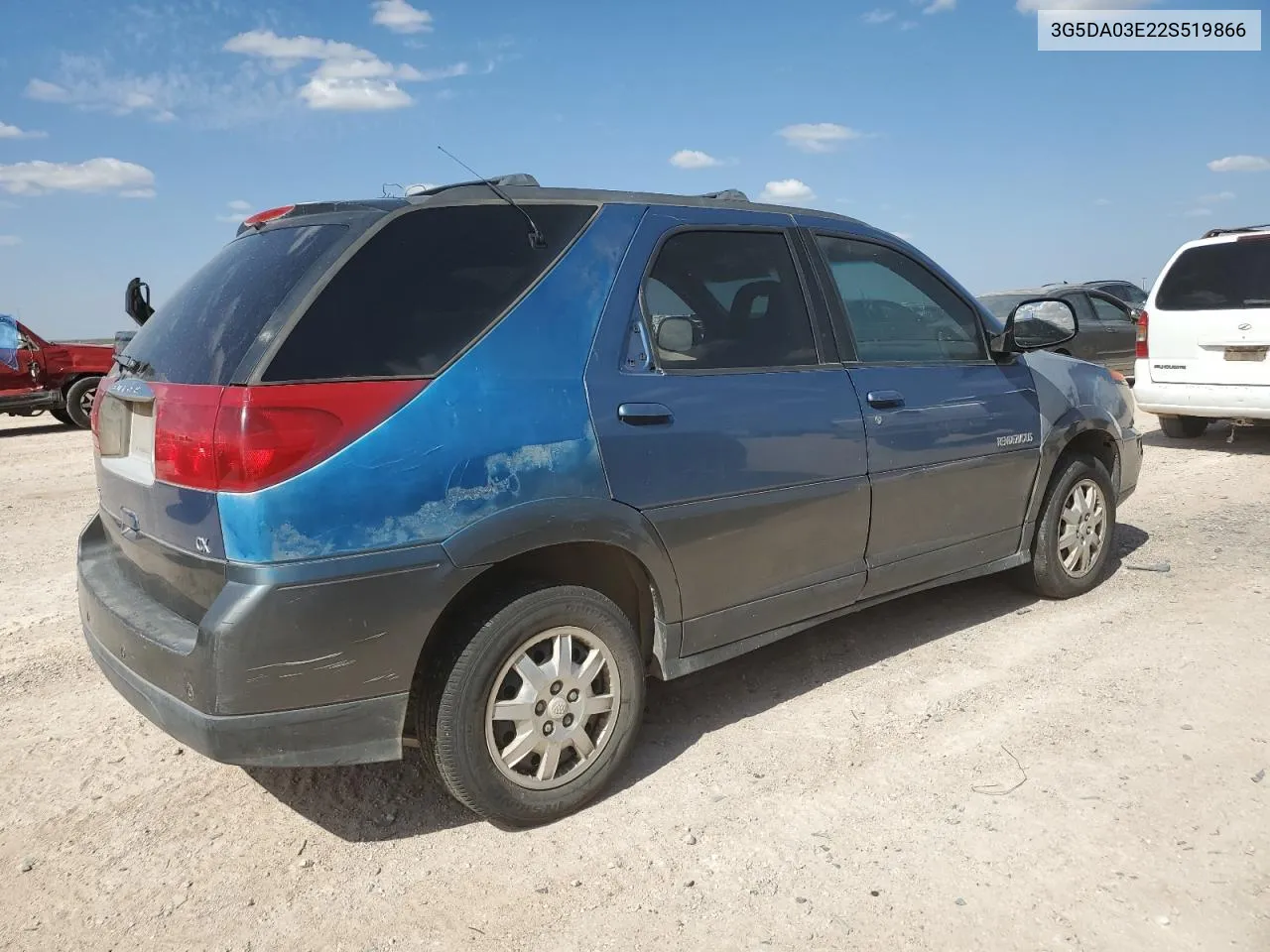 2002 Buick Rendezvous Cx VIN: 3G5DA03E22S519866 Lot: 69418264