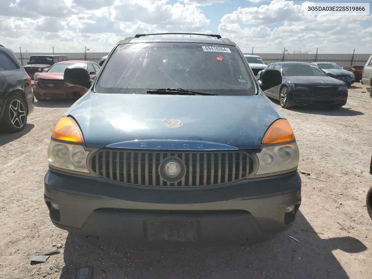 2002 Buick Rendezvous Cx VIN: 3G5DA03E22S519866 Lot: 69418264