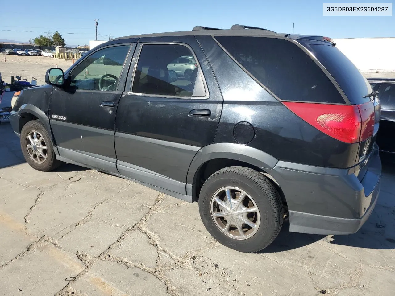 2002 Buick Rendezvous Cx VIN: 3G5DB03EX2S604287 Lot: 71780954