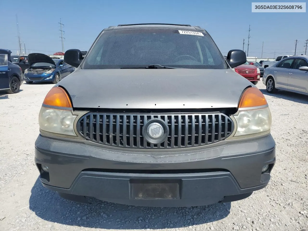 2002 Buick Rendezvous Cx VIN: 3G5DA03E32S608796 Lot: 72251334