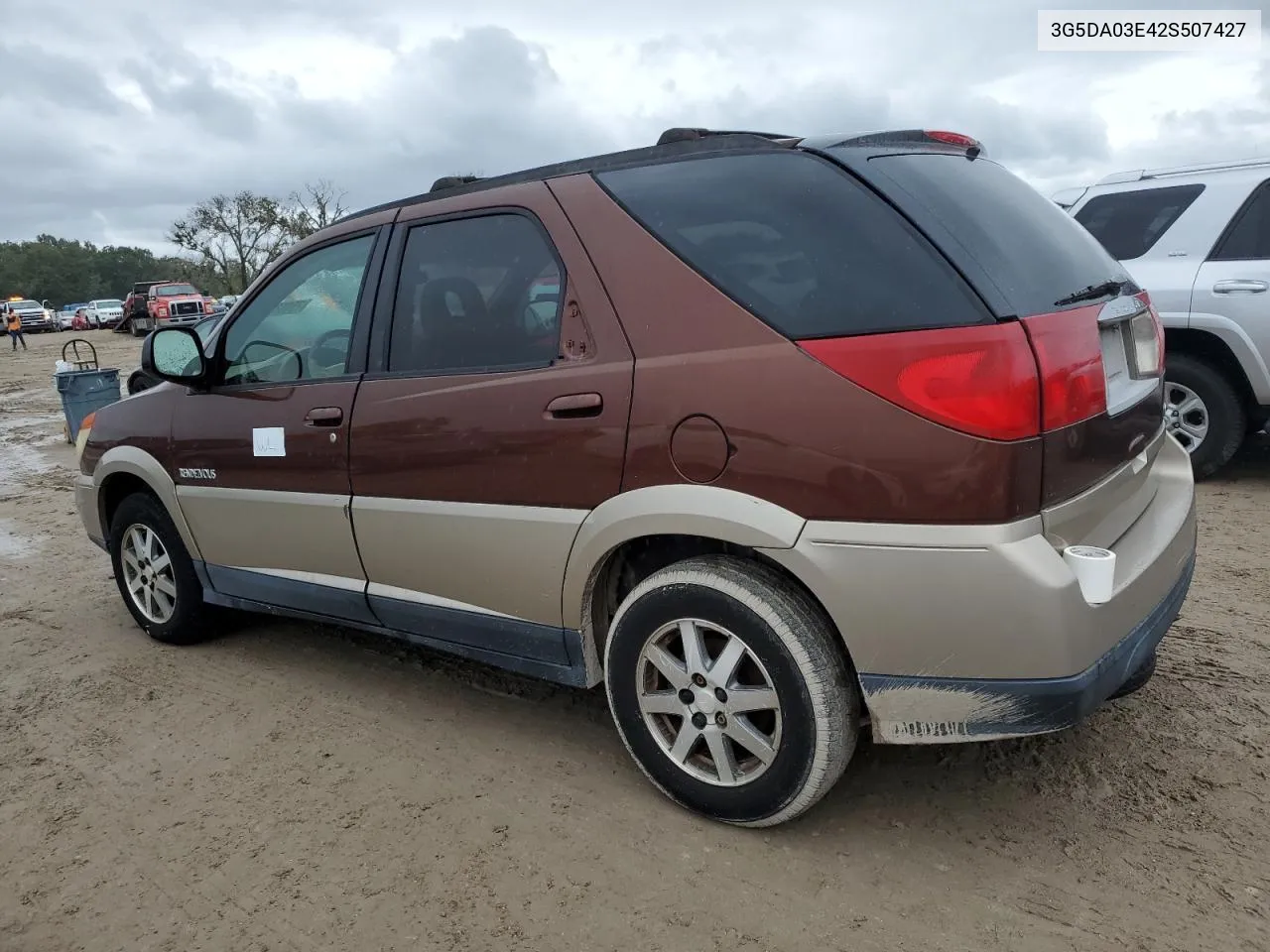 2002 Buick Rendezvous Cx VIN: 3G5DA03E42S507427 Lot: 75053724