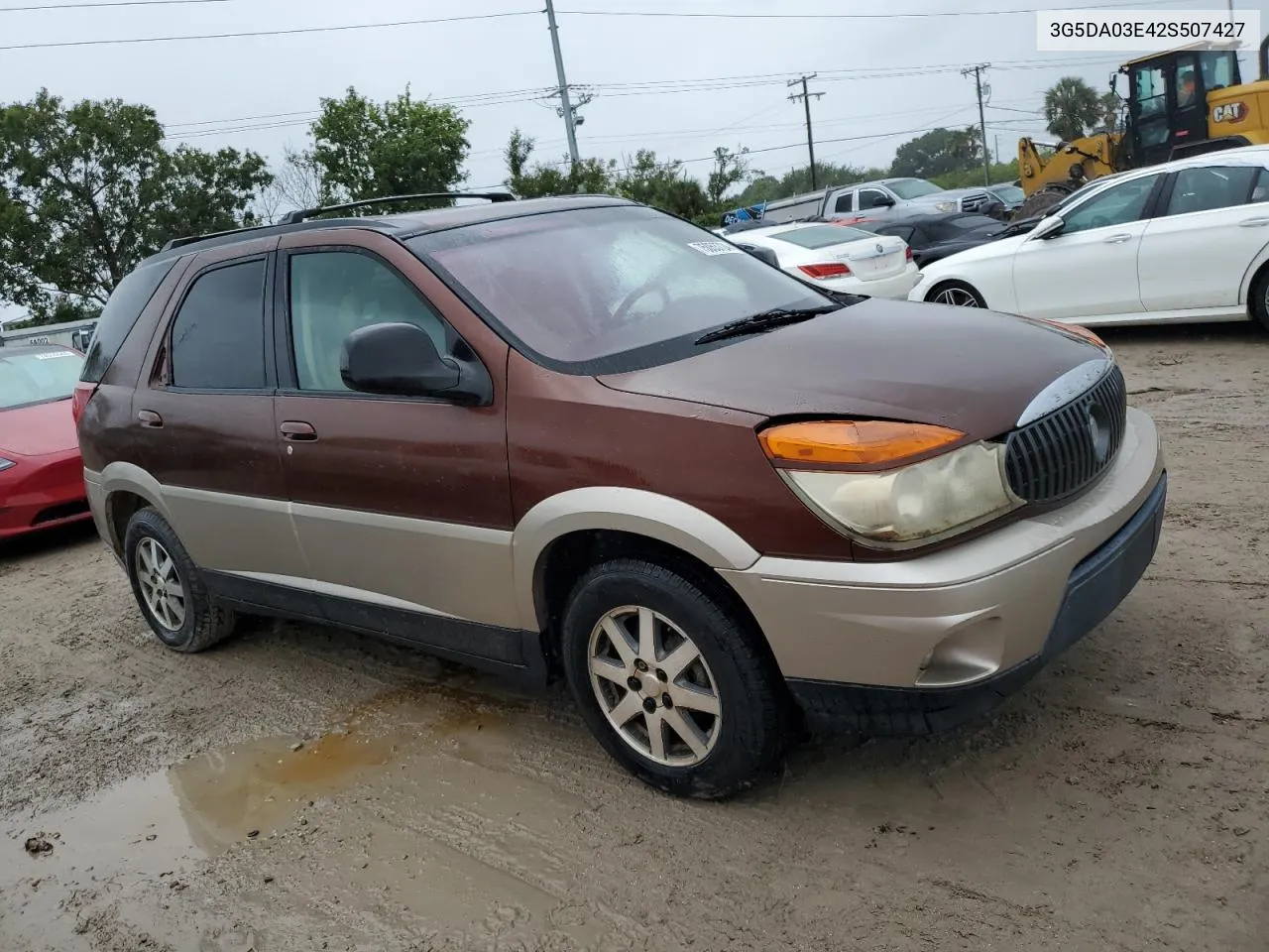 2002 Buick Rendezvous Cx VIN: 3G5DA03E42S507427 Lot: 75053724