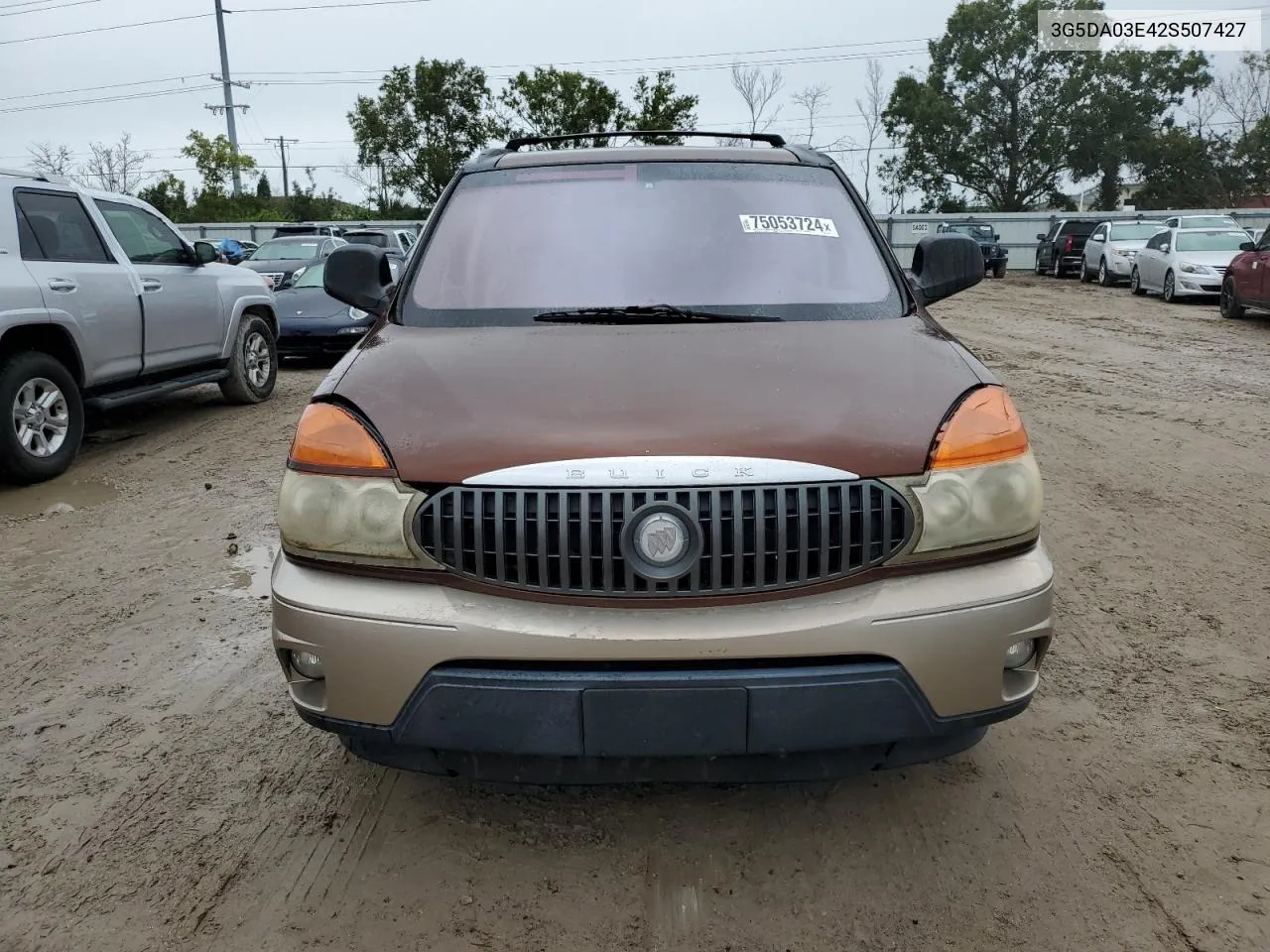 2002 Buick Rendezvous Cx VIN: 3G5DA03E42S507427 Lot: 75053724