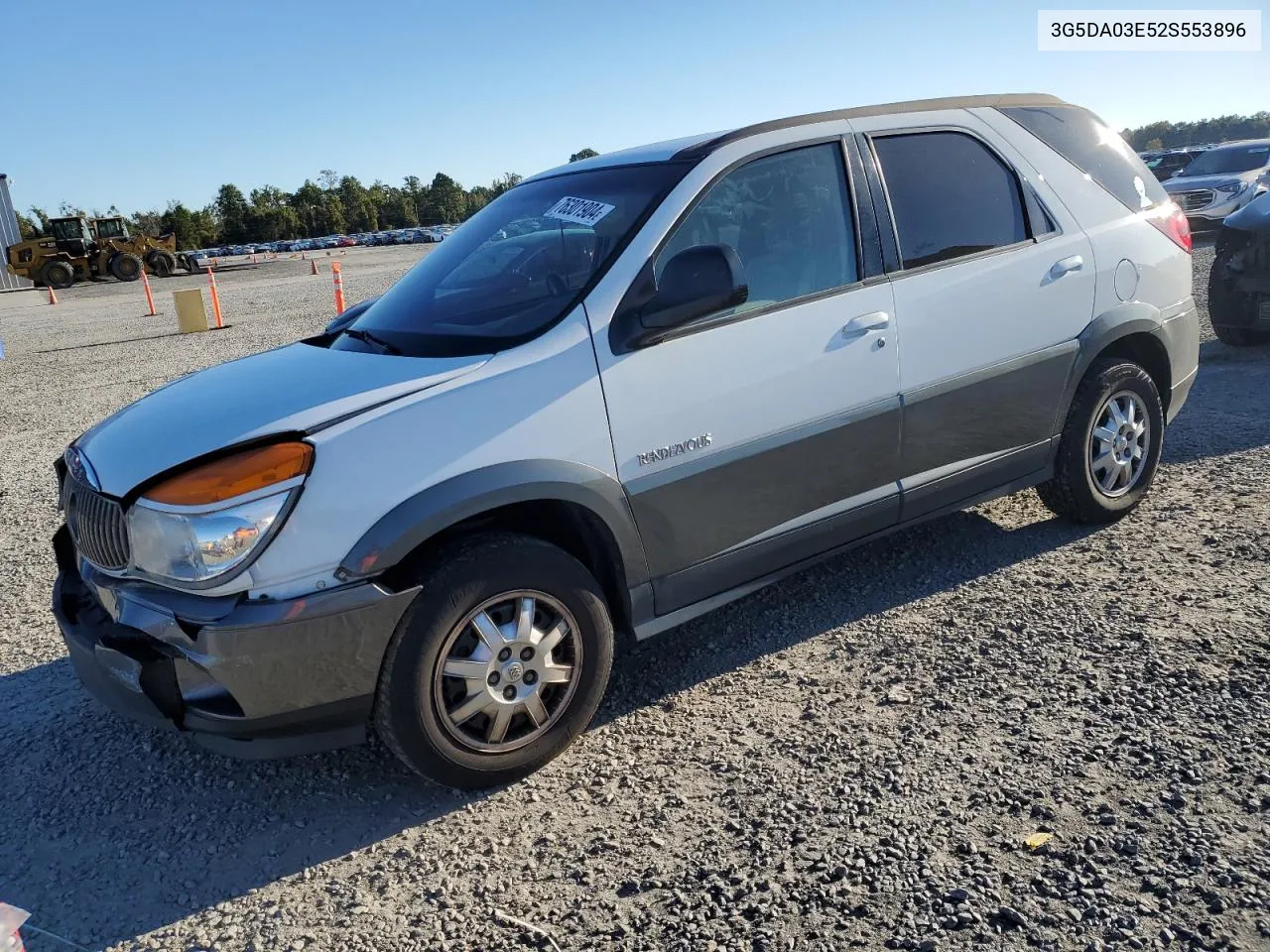 2002 Buick Rendezvous Cx VIN: 3G5DA03E52S553896 Lot: 76301904