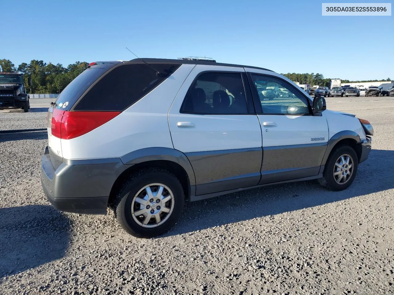 2002 Buick Rendezvous Cx VIN: 3G5DA03E52S553896 Lot: 76301904