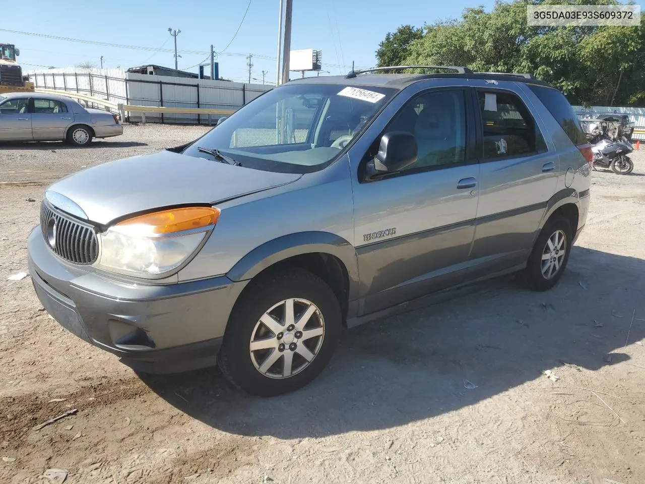 2003 Buick Rendezvous Cx VIN: 3G5DA03E93S609372 Lot: 71356464