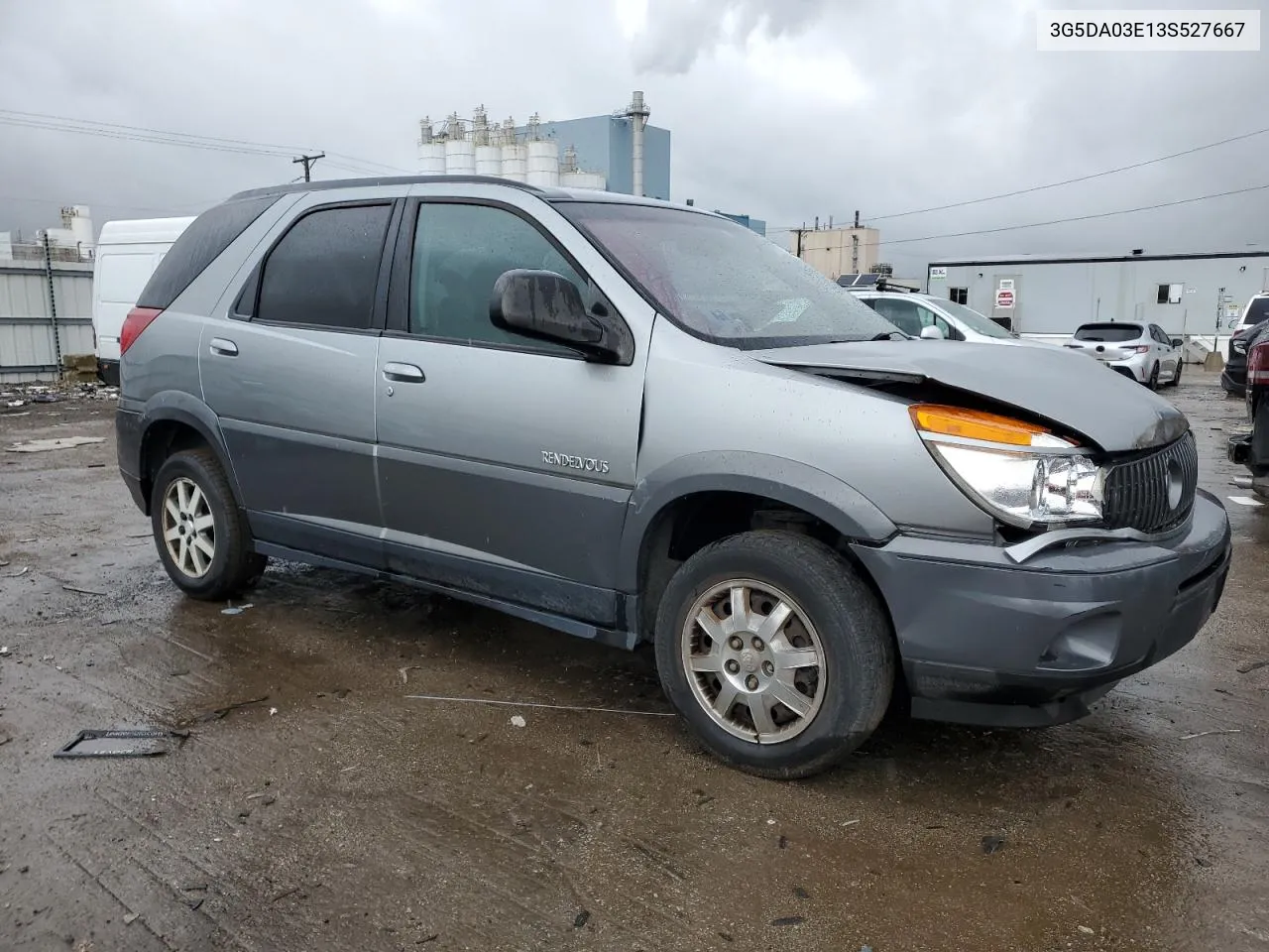 2003 Buick Rendezvous Cx VIN: 3G5DA03E13S527667 Lot: 72233944