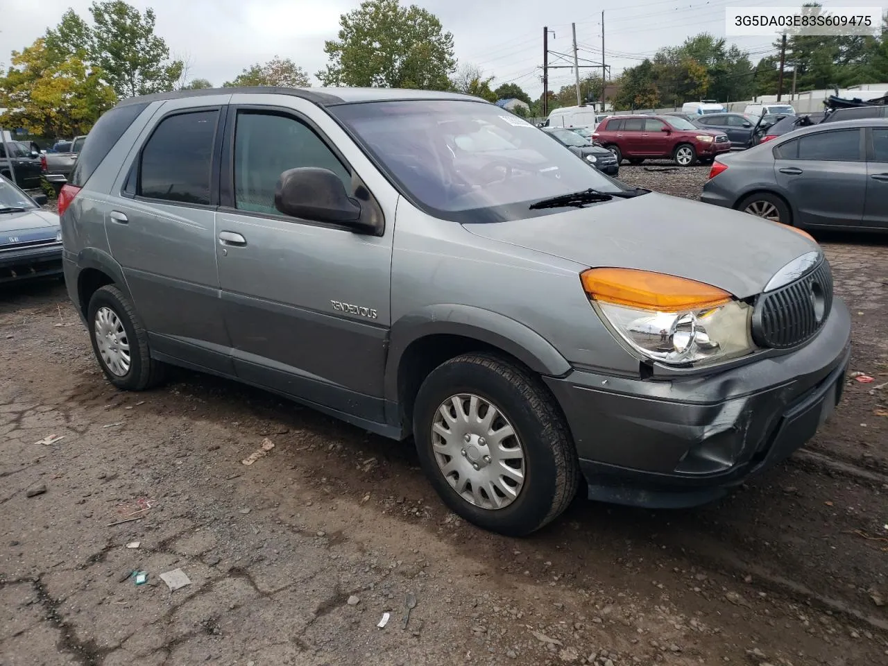 2003 Buick Rendezvous Cx VIN: 3G5DA03E83S609475 Lot: 73569064