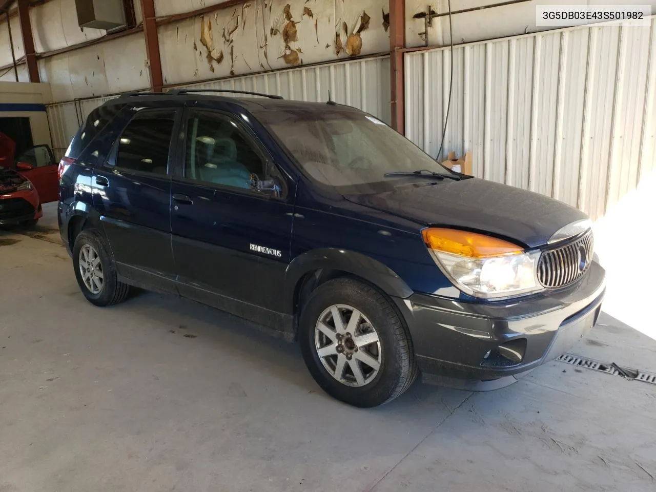 2003 Buick Rendezvous Cx VIN: 3G5DB03E43S501982 Lot: 74973634