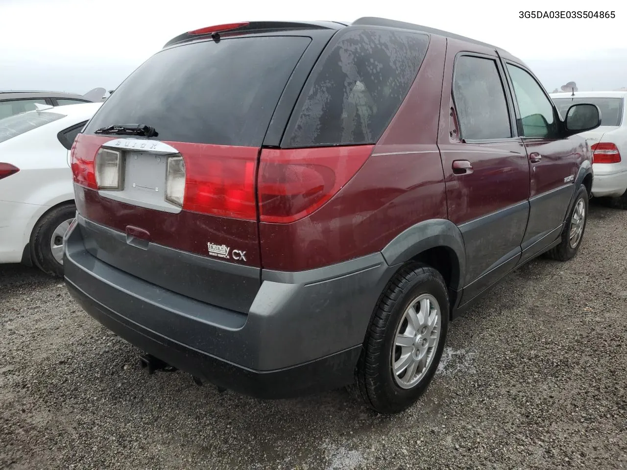 2003 Buick Rendezvous Cx VIN: 3G5DA03E03S504865 Lot: 75343504