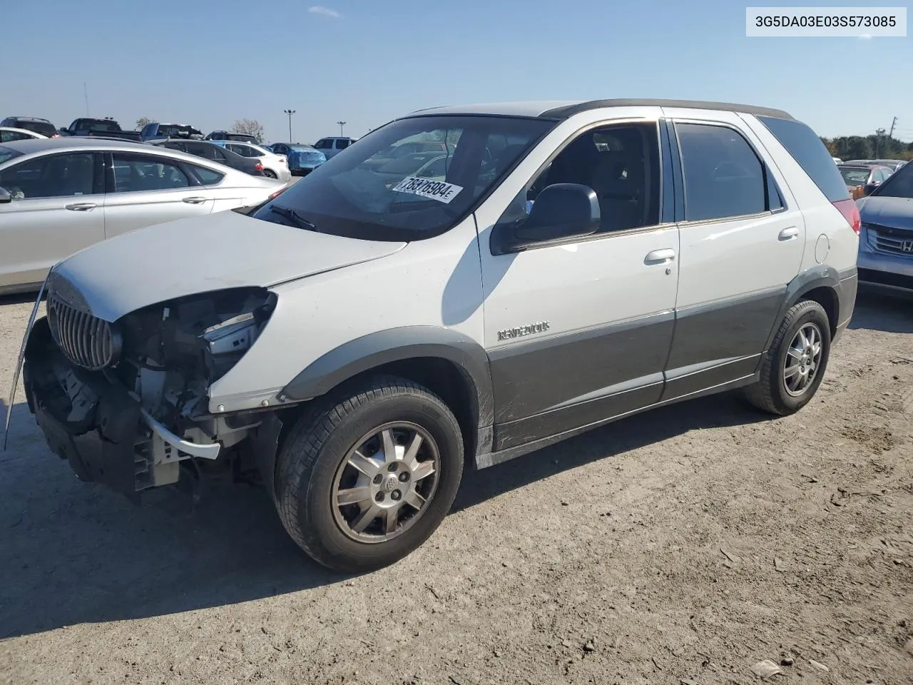 2003 Buick Rendezvous Cx VIN: 3G5DA03E03S573085 Lot: 78376984