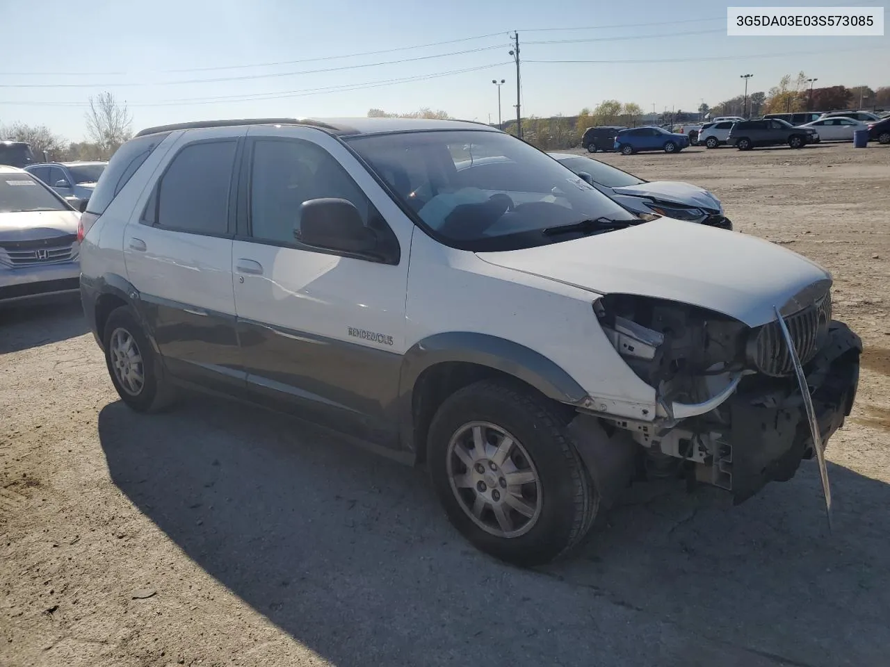 2003 Buick Rendezvous Cx VIN: 3G5DA03E03S573085 Lot: 78376984