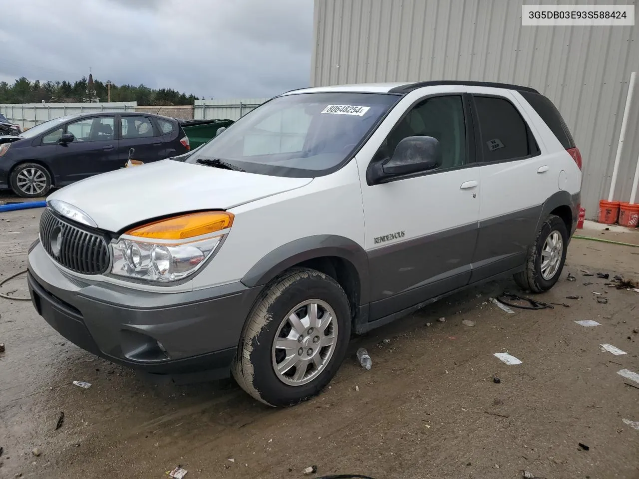 2003 Buick Rendezvous Cx VIN: 3G5DB03E93S588424 Lot: 80648254