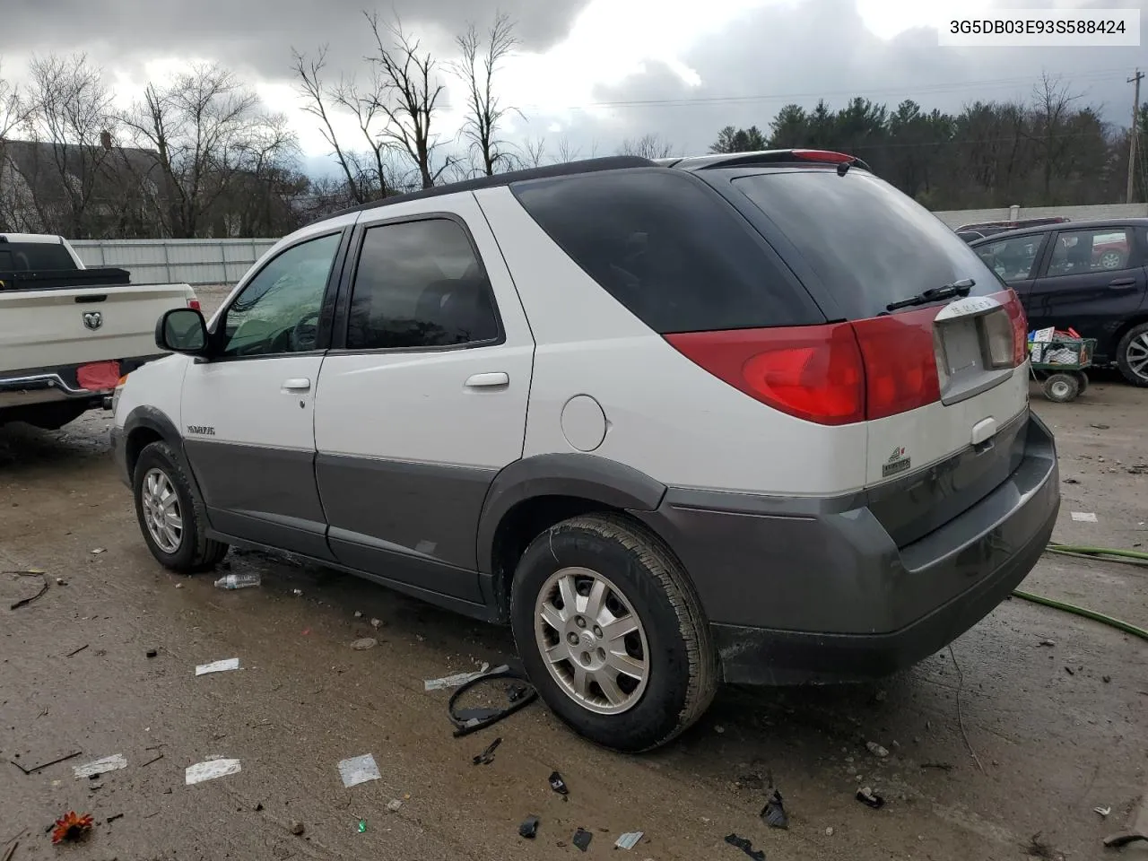 2003 Buick Rendezvous Cx VIN: 3G5DB03E93S588424 Lot: 80648254