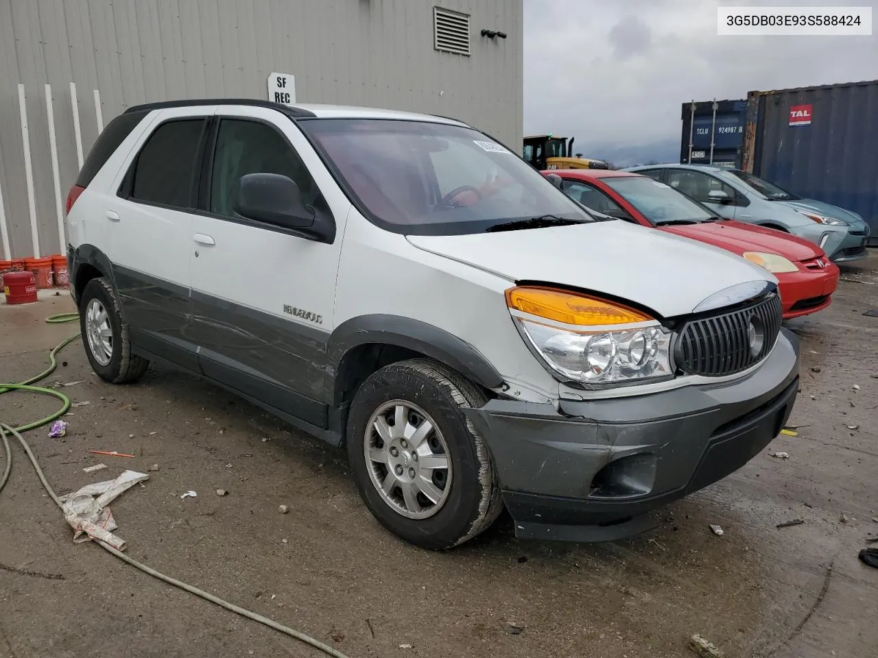 2003 Buick Rendezvous Cx VIN: 3G5DB03E93S588424 Lot: 80648254