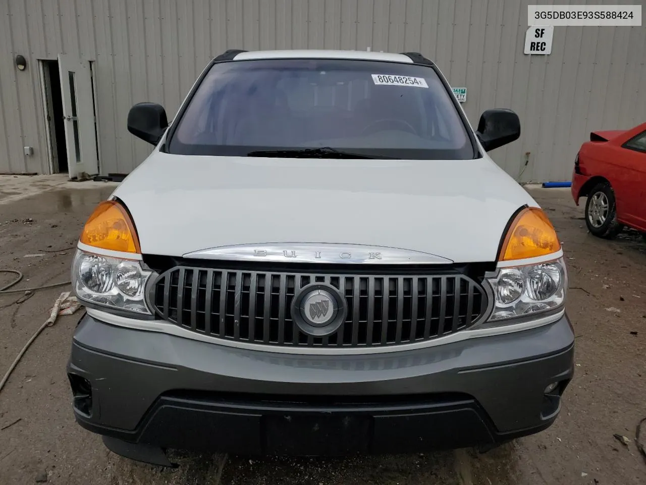 2003 Buick Rendezvous Cx VIN: 3G5DB03E93S588424 Lot: 80648254