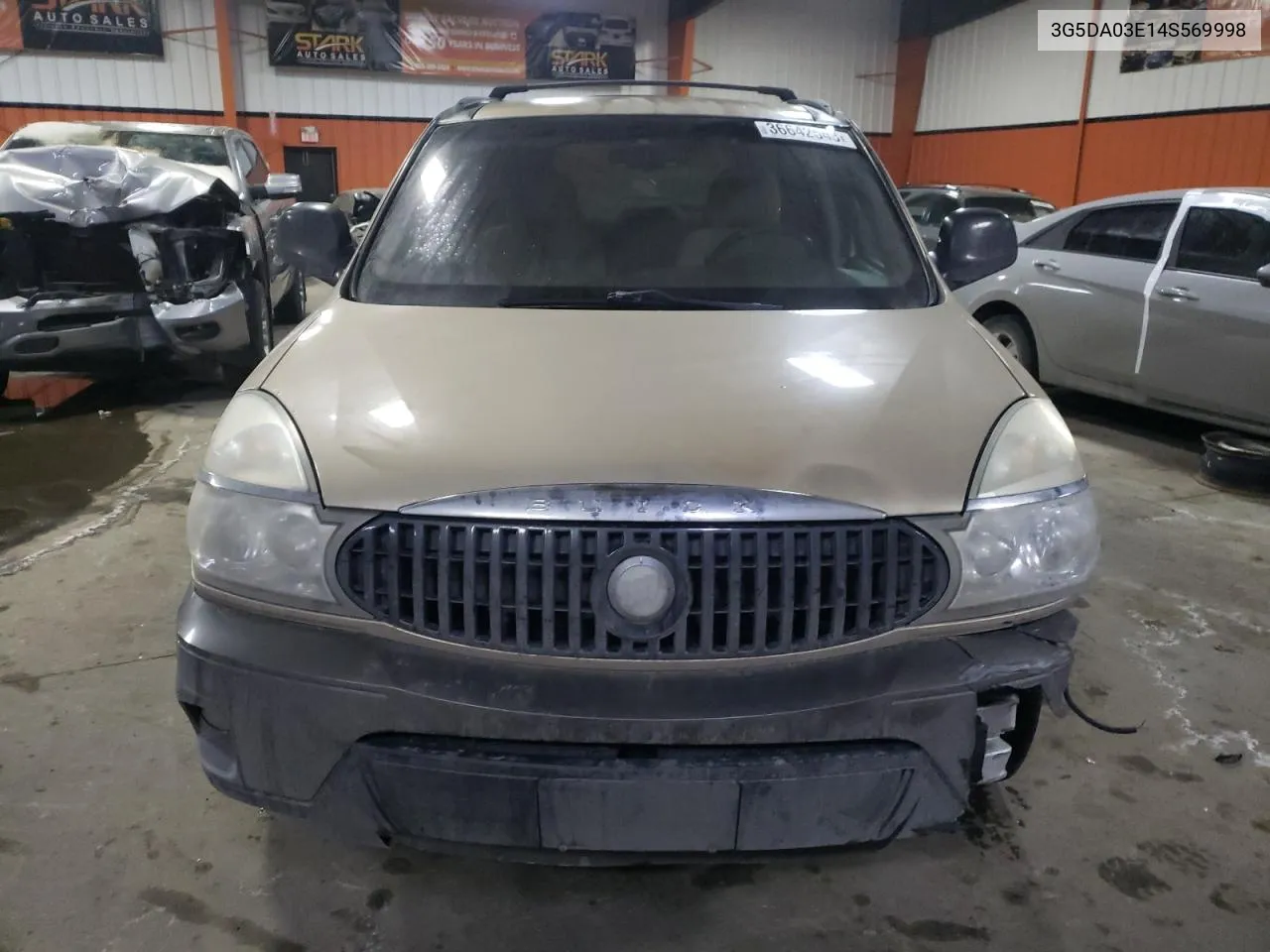 2004 Buick Rendezvous Cx VIN: 3G5DA03E14S569998 Lot: 36642543