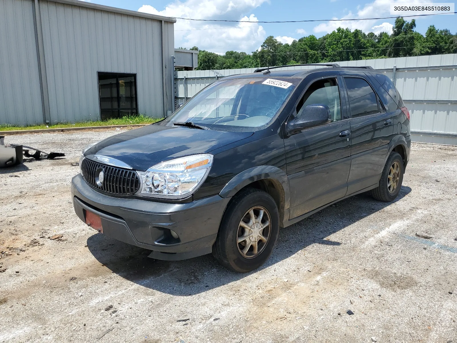 2004 Buick Rendezvous Cx VIN: 3G5DA03E84S510883 Lot: 55922624