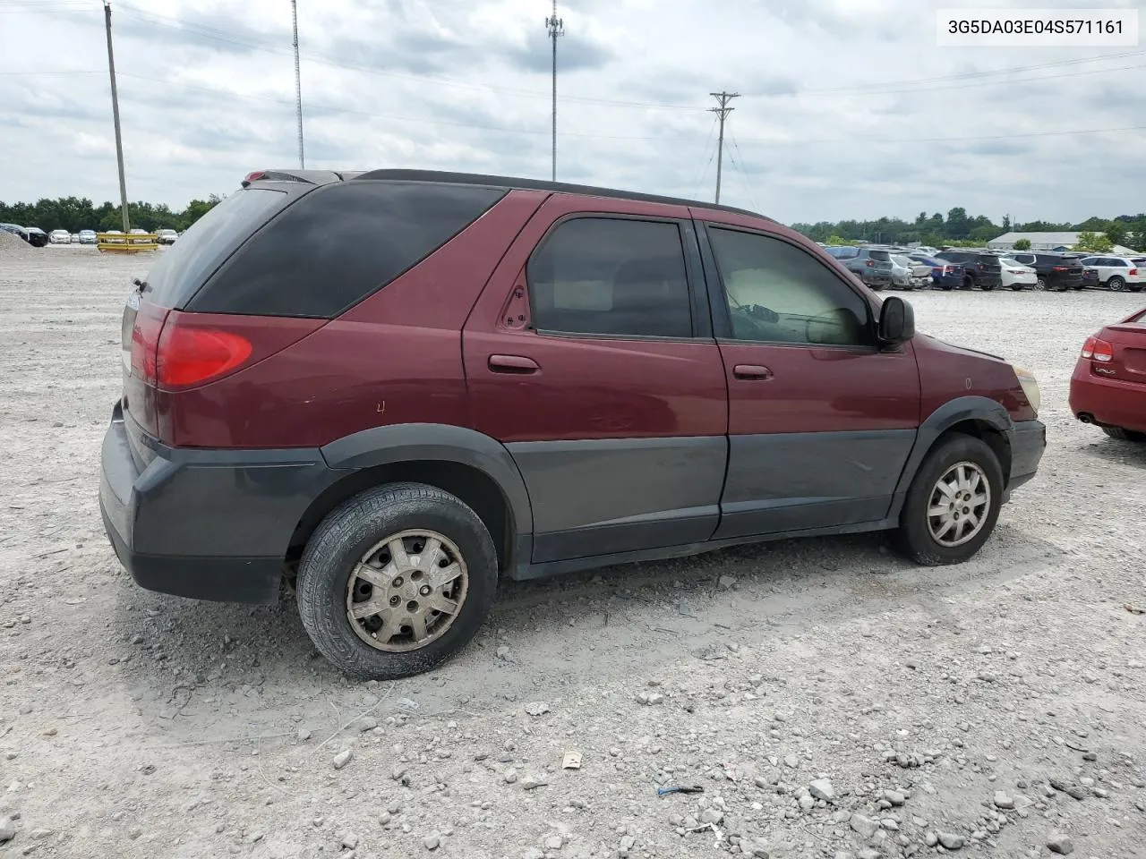 2004 Buick Rendezvous Cx VIN: 3G5DA03E04S571161 Lot: 61510634