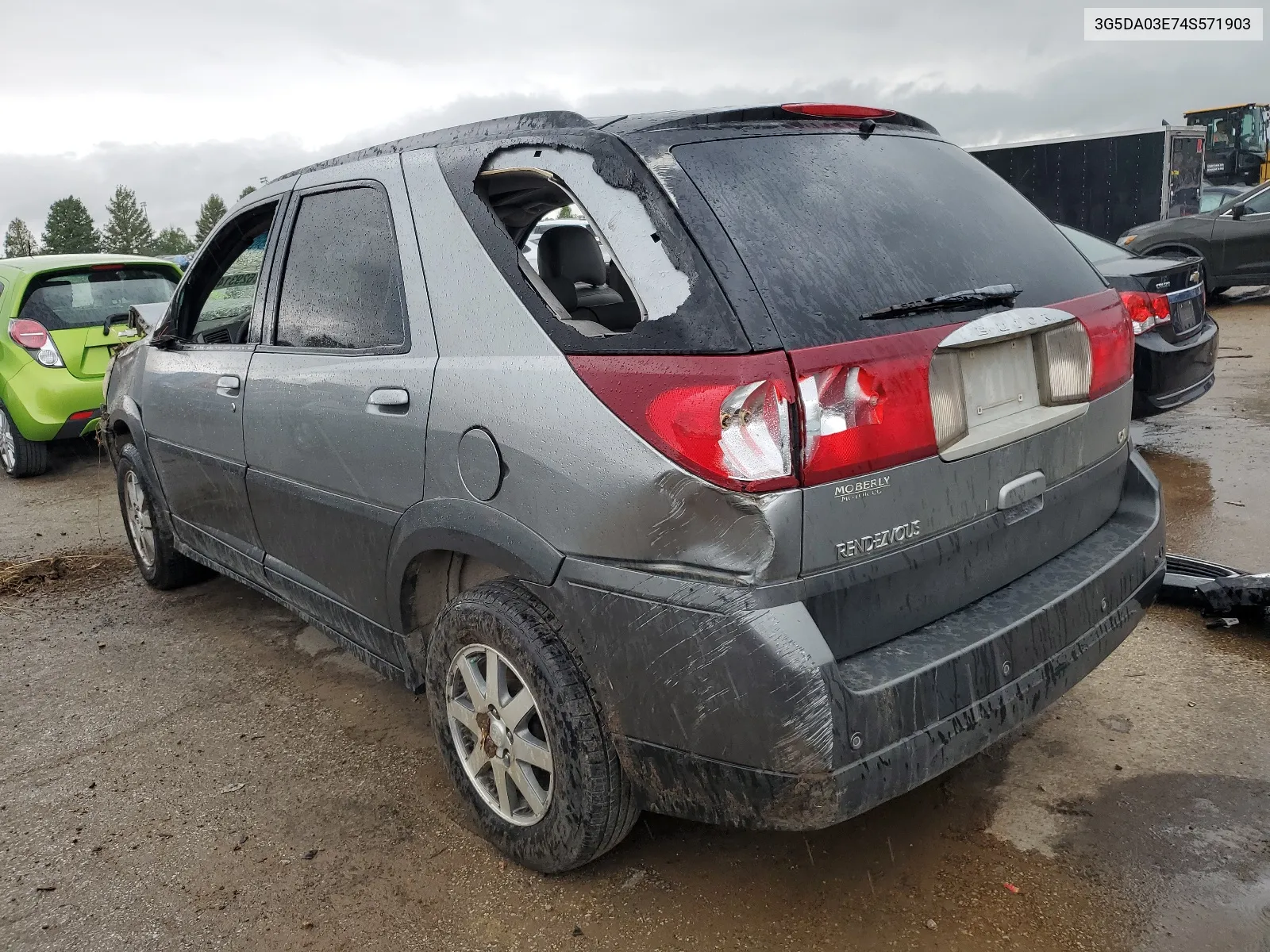 2004 Buick Rendezvous Cx VIN: 3G5DA03E74S571903 Lot: 62931434