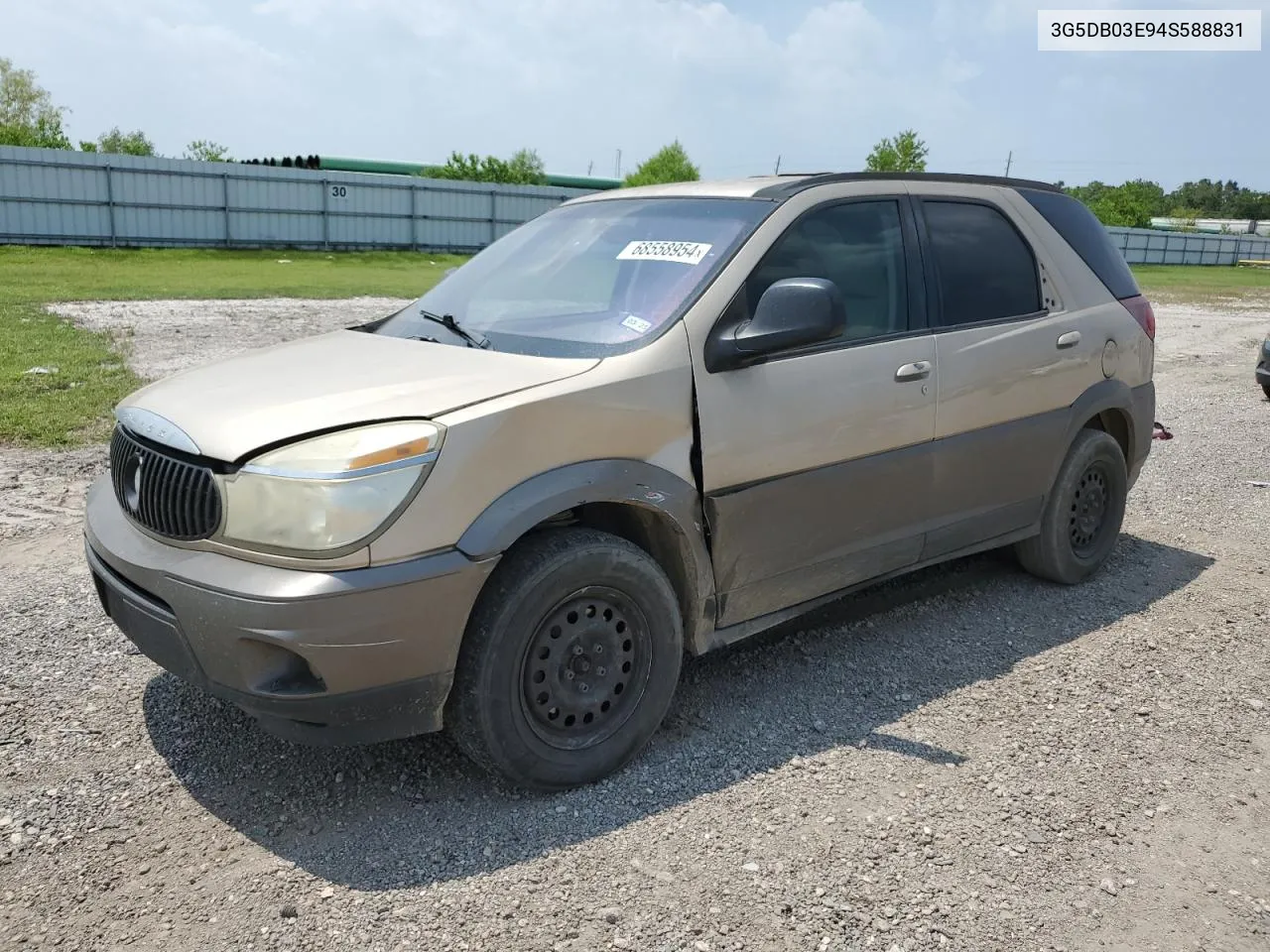 2004 Buick Rendezvous Cx VIN: 3G5DB03E94S588831 Lot: 68558954