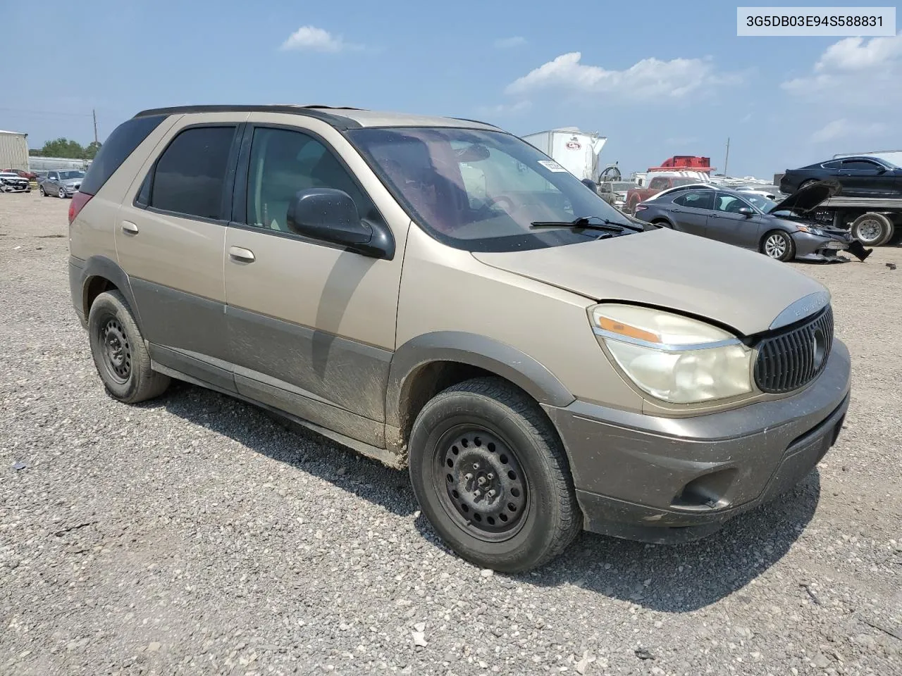 2004 Buick Rendezvous Cx VIN: 3G5DB03E94S588831 Lot: 68558954