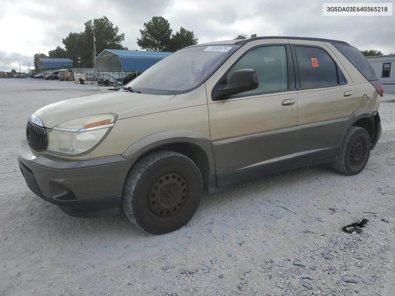 2004 Buick Rendezvous Cx VIN: 3G5DA03E64S565218 Lot: 71630574