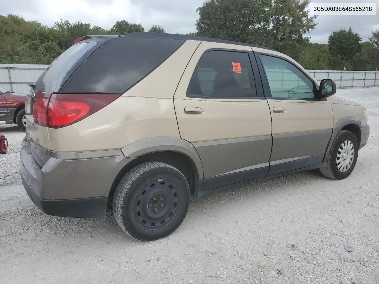 2004 Buick Rendezvous Cx VIN: 3G5DA03E64S565218 Lot: 71630574