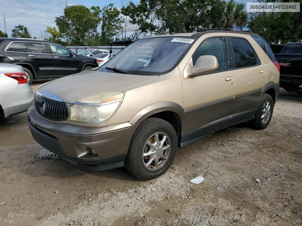 2004 Buick Rendezvous Cx VIN: 3G5DA03E54S523882 Lot: 74495064