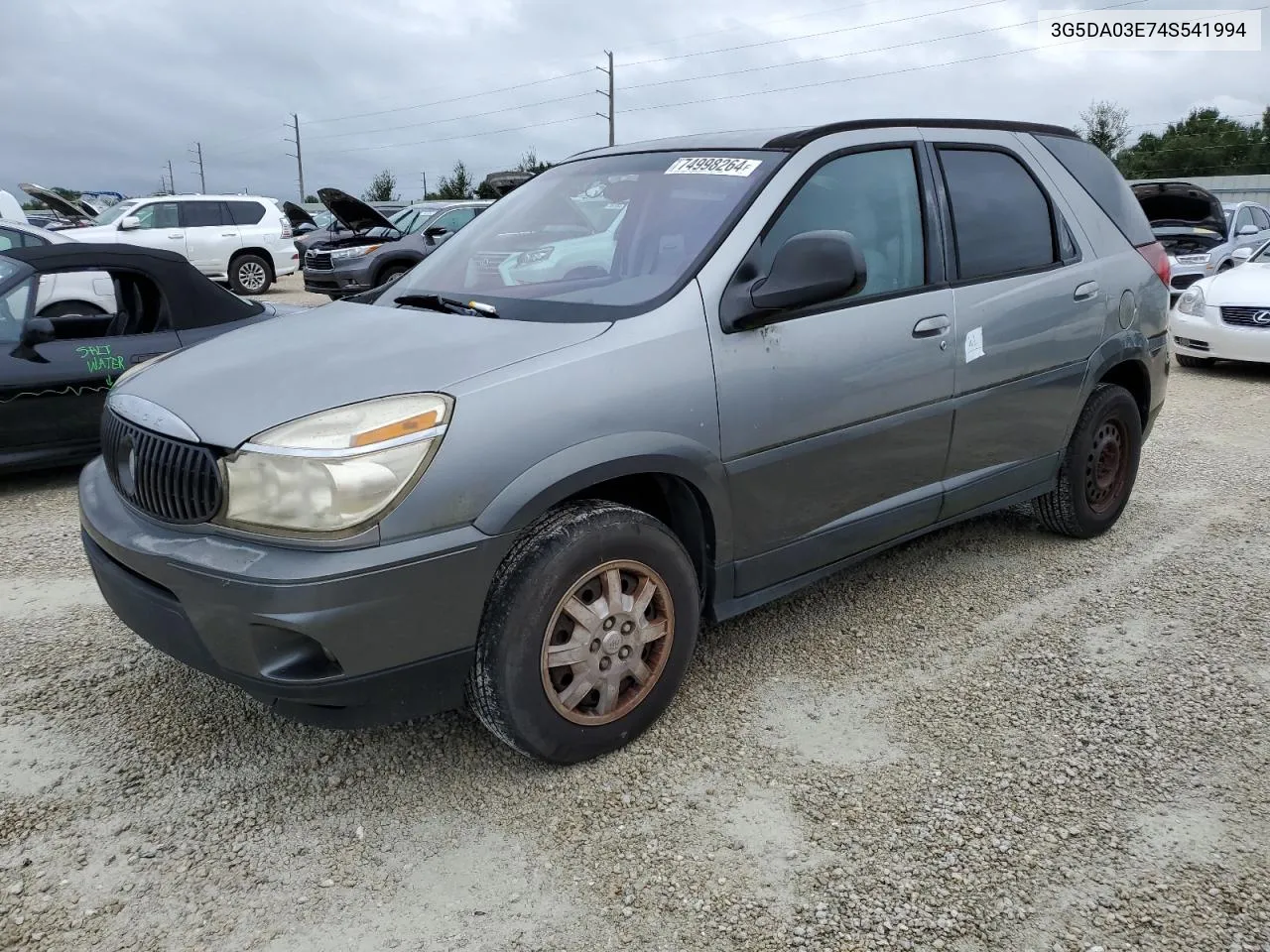 2004 Buick Rendezvous Cx VIN: 3G5DA03E74S541994 Lot: 74998264