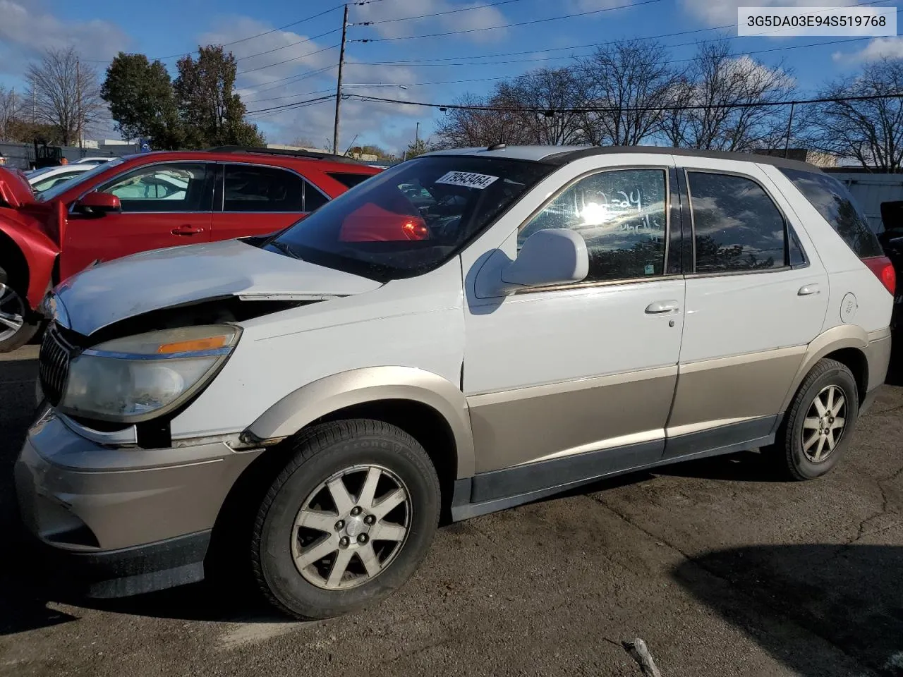 2004 Buick Rendezvous Cx VIN: 3G5DA03E94S519768 Lot: 79543464