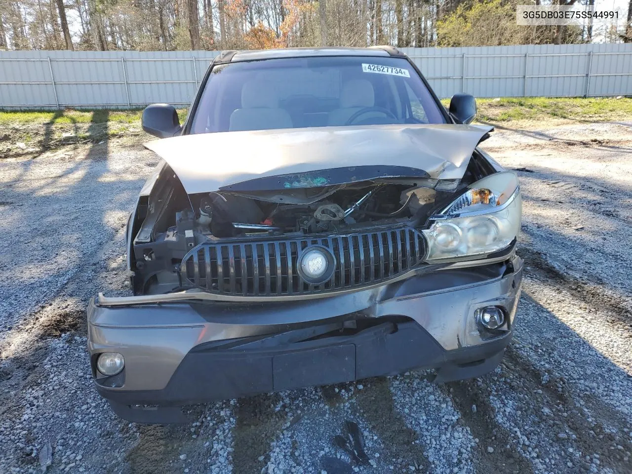 2005 Buick Rendezvous Cx VIN: 3G5DB03E75S544991 Lot: 42627734