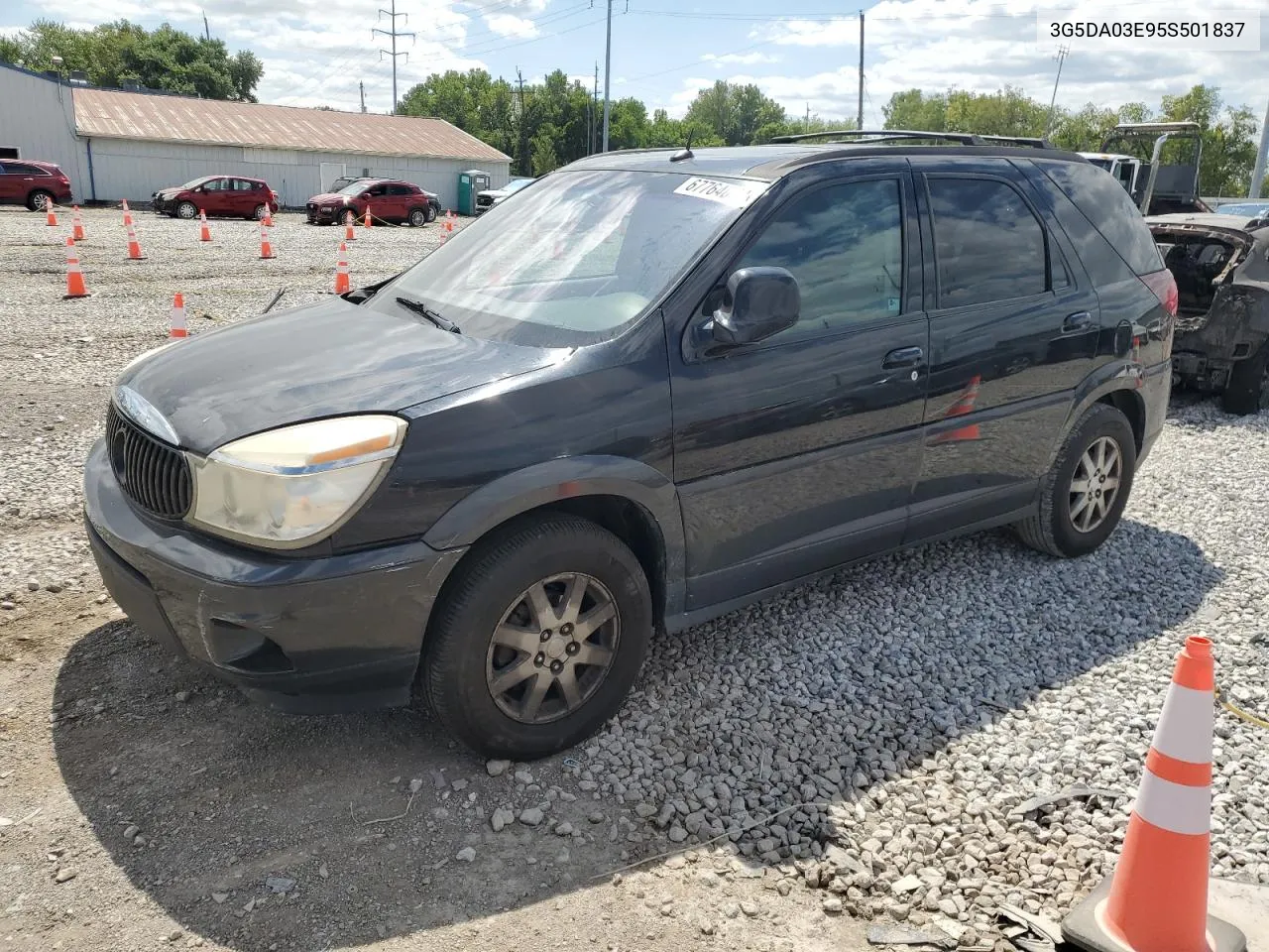 2005 Buick Rendezvous Cx VIN: 3G5DA03E95S501837 Lot: 67764074